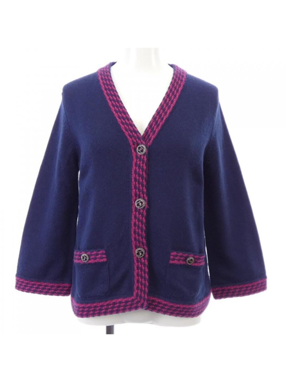 Chanel Cardigan Navy